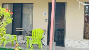 Balkón nebo terasa v ubytování Jaco Park