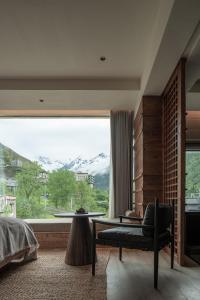 Γενική θέα στο βουνό ή θέα στο βουνό από  αυτό το bed & breakfast