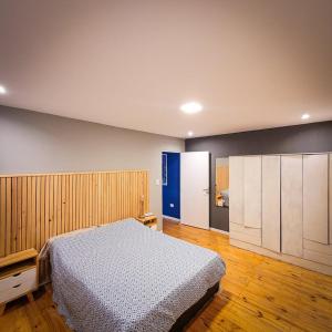 En eller flere senge i et værelse på Casa Moraa