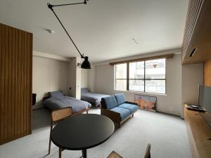 Posezení v ubytování NO SERVICE HOTEL asakusa