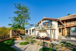 Budova, kde se bed and breakfast nachází