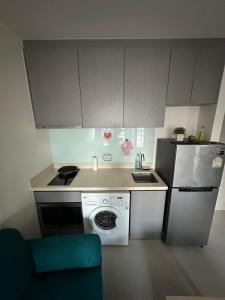 Kuchyň nebo kuchyňský kout v ubytování Thong Lor, Sukhumvit 36