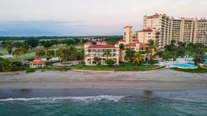 an aerial view of a resort on the beach at Seafront Villa - Puerto Vallarta in Puerto Vallarta