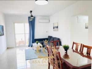 Część wypoczynkowa w obiekcie Casa Do Cairo-AlRehab