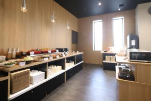 Kuchyň nebo kuchyňský kout v ubytování AB Hotel Nakatsugawa