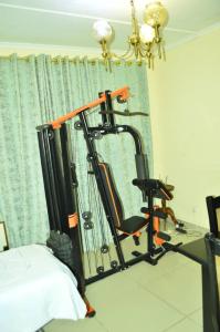 Phòng/tiện nghi tập thể dục tại Karlten