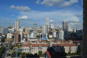 A general view of Esenyurt or a view of the city taken from Az apartmant