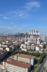 A general view of Esenyurt or a view of the city taken from Az apartmant