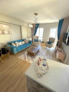 A seating area at King Suite AN33