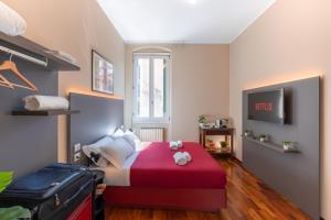 Postel nebo postele na pokoji v ubytování Residenza Girardi