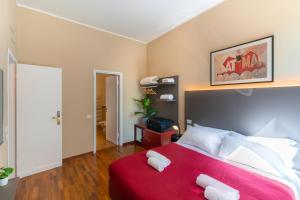 Postel nebo postele na pokoji v ubytování Residenza Girardi