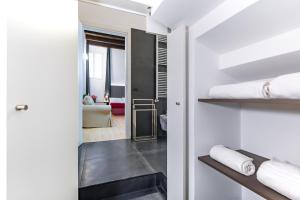 Postel nebo postele na pokoji v ubytování Residenza Girardi