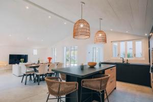 Et tv og/eller underholdning på Villa Blue