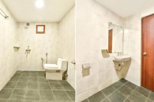 Fabhotel Morjim Bliss - 500M From Morjim Beach的一间浴室