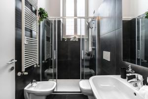 Koupelna v ubytování Residenza Girardi