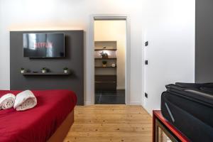 Postel nebo postele na pokoji v ubytování Residenza Girardi