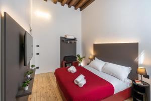 Postel nebo postele na pokoji v ubytování Residenza Girardi