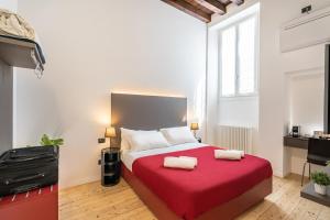 Postel nebo postele na pokoji v ubytování Residenza Girardi
