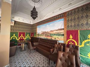 Posezení v ubytování Hotel Zagour - Luxury hotel in Zagora