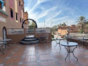 Balkón nebo terasa v ubytování Hotel Zagour - Luxury hotel in Zagora