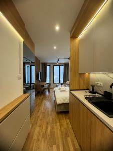 Η κουζίνα ή μικρή κουζίνα στο BREATHE - Apartmani Zlatibor Centar