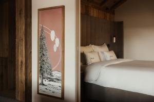 Postel nebo postele na pokoji v ubytování Hotel Recort
