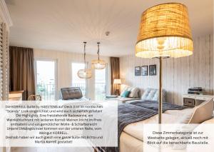 Postel nebo postele na pokoji v ubytování PAPA RHEIN - Hotel & Spa