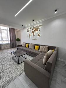 Χώρος καθιστικού στο Light House apt near complex TSUM and GUM
