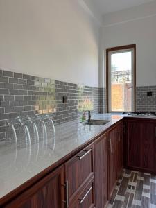 Kuchyň nebo kuchyňský kout v ubytování Aruna homestay