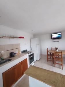 Køkken eller tekøkken på Aires del Parque 1