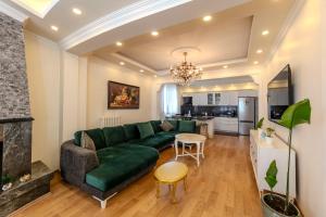 Posezení v ubytování Dilek Apartments