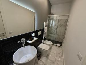 Koupelna v ubytování FlyHouse Fiumicino