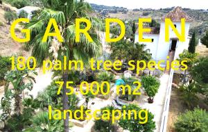 A garden outside Castle Tower apartment in rural holiday park 'Picasso'