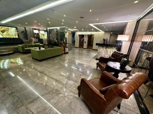 Posezení v ubytování Laodikya Hotel