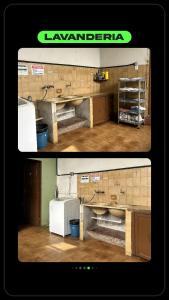 Η κουζίνα ή μικρή κουζίνα στο República Ama-Zonas