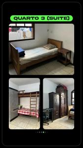 Ένα ή περισσότερα κρεβάτια σε δωμάτιο στο República Ama-Zonas