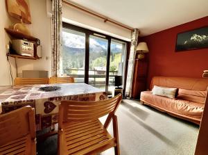 Posezení v ubytování Le Saphir - Vue spectaculaire sur les Montagnes