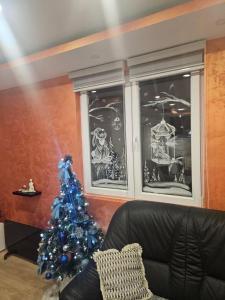 A seating area at Apartman Zlatar-Vasiljevic