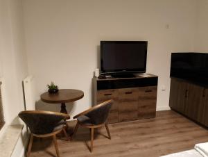 Telewizja i/lub zestaw kina domowego w obiekcie Apartament Bastion Wałowa Gdańsk