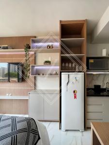 Kuchyň nebo kuchyňský kout v ubytování Zainalofts7Vila Mariana ao lado metrô, CASV 37 ID