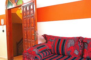 Posezení v ubytování Aftass Hostel