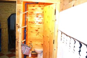 Koupelna v ubytování Aftass Hostel