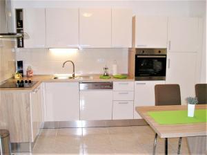 Kuchyňa alebo kuchynka v ubytovaní Apartments Tih