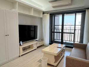 Снимка в галерията на Anping Nordic sea view three bedrooms в Тайнан