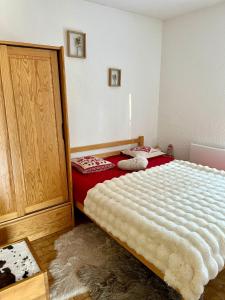 Postel nebo postele na pokoji v ubytování Le SAPET