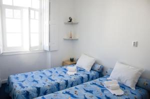 Katil atau katil-katil dalam bilik di White Sun Hostel