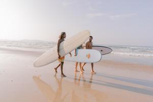 Hosté ubytování Lucky's Surf Camp