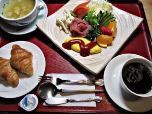 宇和島麗晶酒店供旅客選擇的早餐選項