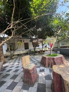 View Valley Homestay外面的花园