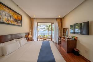 Postel nebo postele na pokoji v ubytování Bounce Beach Resort and Spa + 58 fotografií